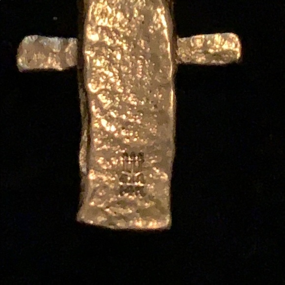 VERY RARE JAMES AVERY I- MINUS 14k GOLD CROSS - Picture 5 of 14